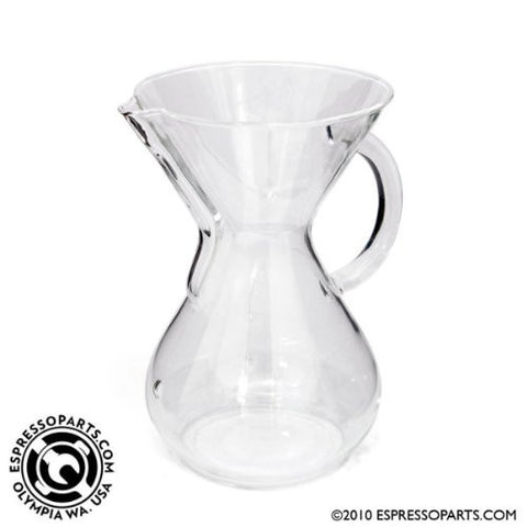 Chemex 10 cup Coffeemaker, Glass Handle, 50 oz.