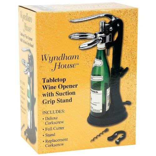 Wyndham House(TM) Tabletop Wine Opener with Suction Grip Stand