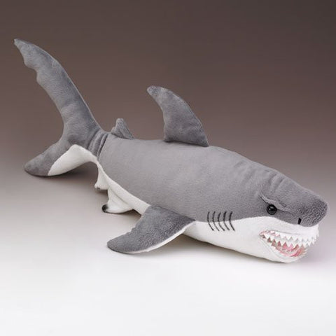 XL Great White Shark Stuffed Animal 25 Inches Long