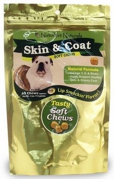 NVet Skin Coat SFT Chew 65ct
