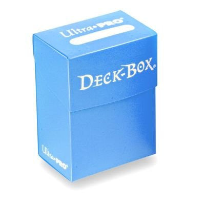 LIGHT BLUE - Ultra Pro Deck Box - Solid Light Blue Deck Box (82477)