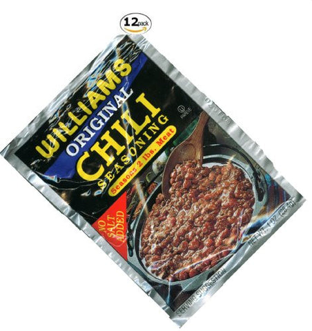 Williams Chili Seasoning Original 1.0 OZ