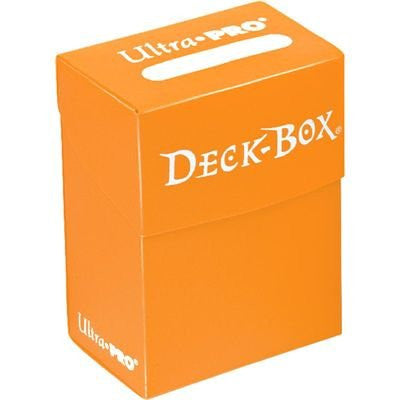 YuGiOh Card Supplies Ultra Pro Deck Box Neon Orange