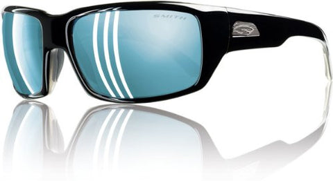 Touchstone Black with Polarized Blue Mirror Lens