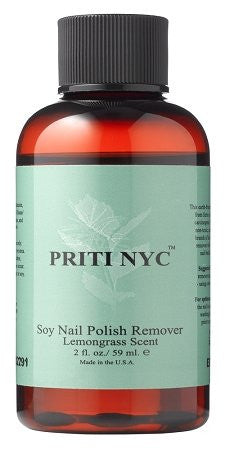 Treatments and Apothecary - Soy Nail Polish Remover w/ Lemongrass Scent 2 oz.
