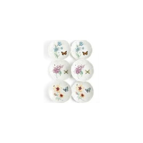 BUTTERFLY MEADOW PARTY PLATES S/6