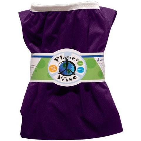 Planet Wise Diaper Pail Liner (Color: Purple)