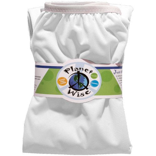 Planet Wise Diaper Pail Liner (Color: White)