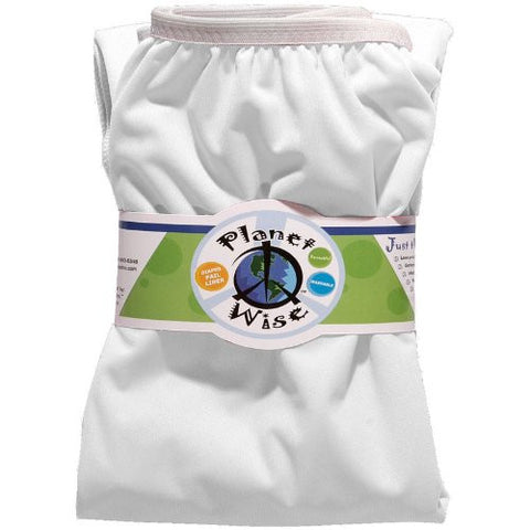 Planet Wise Diaper Pail Liner (Color: White)