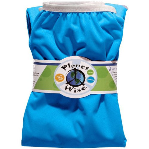 Planet Wise Diaper Pail Liner (Color: Ocean)