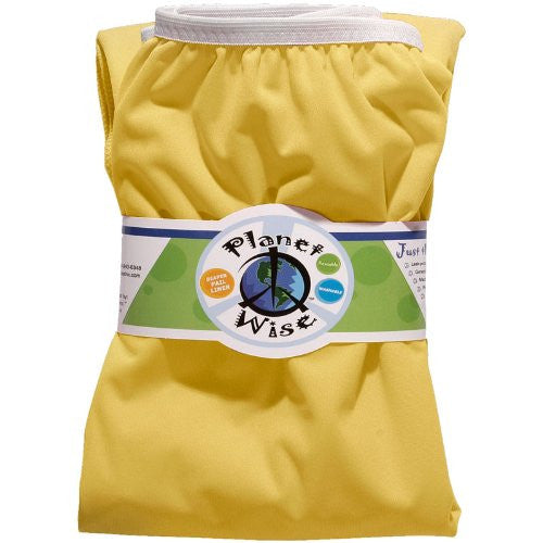 Planet Wise Diaper Pail Liner (Color: Yellow)