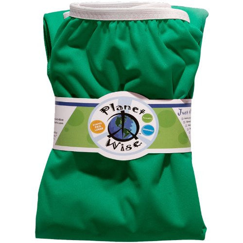 Planet Wise Diaper Pail Liner (Color: Green)