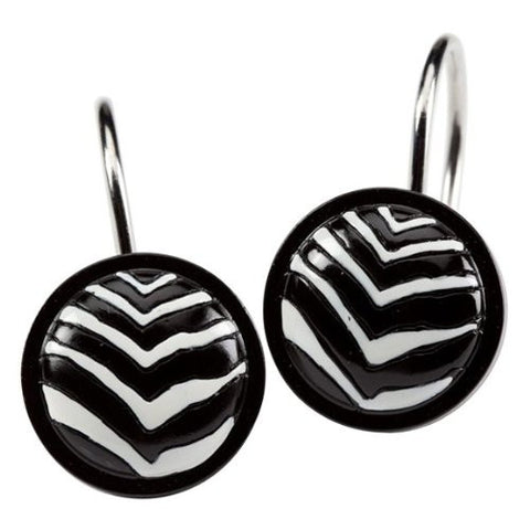 Zebra  Hooks Black & White
