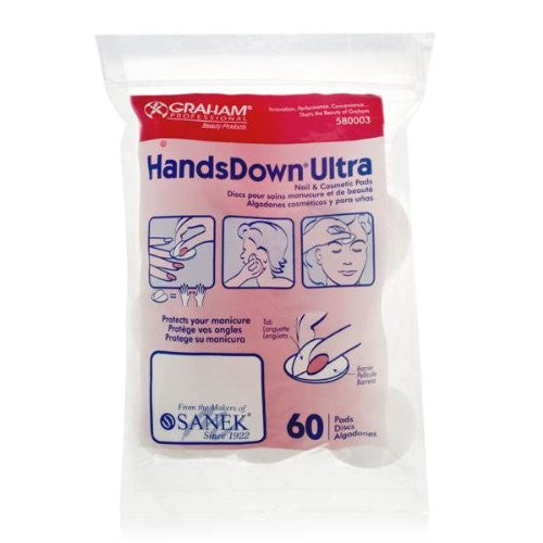 Handsdown Nail Pads with Tab - 60/pk