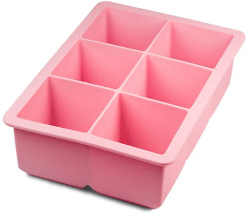Tovolo King Cube Ice Tray - Pink