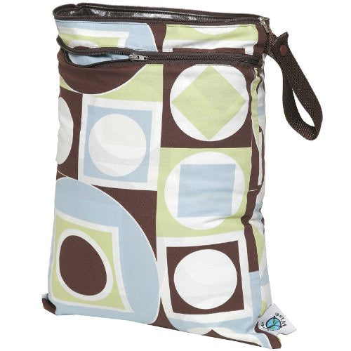 Planet Wise Wet/Dry Diaper Bag (Color: Geometric Studio)