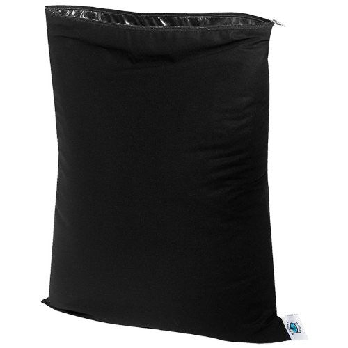 Planet Wise Wet Diaper Bag, Black, Medium