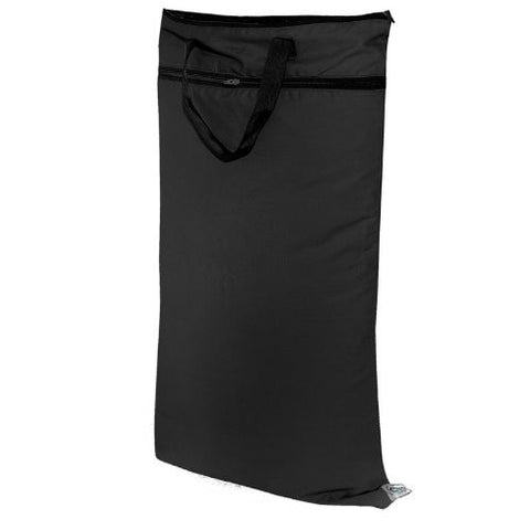 Planet Wise Hanging Wet/Dry Diaper Bag, Black