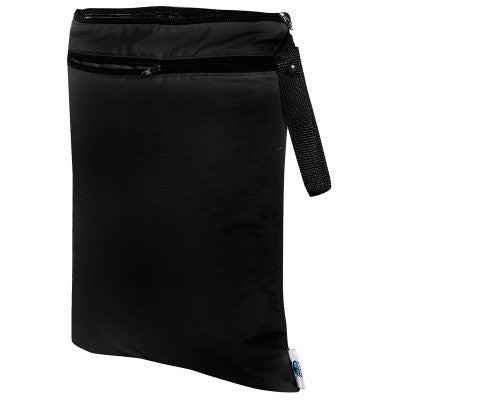 Planet Wise Wet/Dry Diaper Bag (Color: Black)