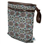 Planet Wise Wet/Dry Diaper Bag (Color: Fiesta)
