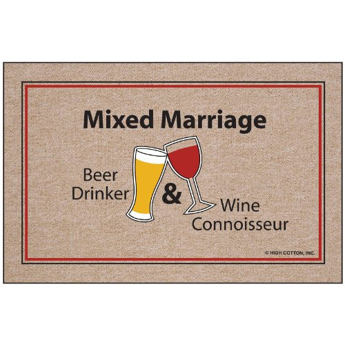 Mixed Marriage Indoor/Outdoor Doormat