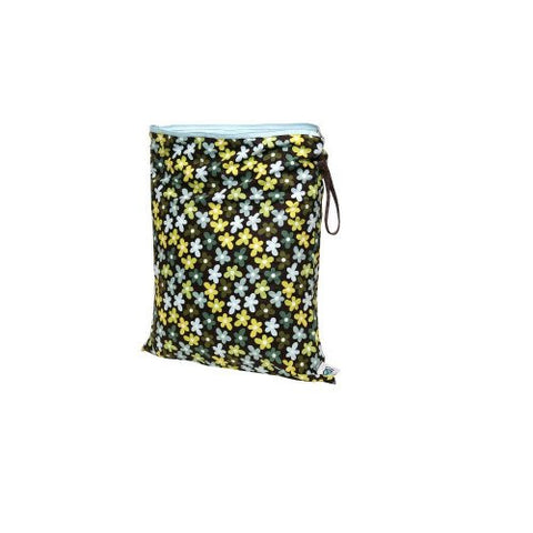 Planet Wise Diaper Wet Bag (Size: Large Color: Daisy Dream)