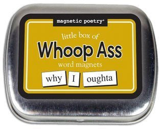 Magnetic Poetry - Little Box of Whoop Ass Words