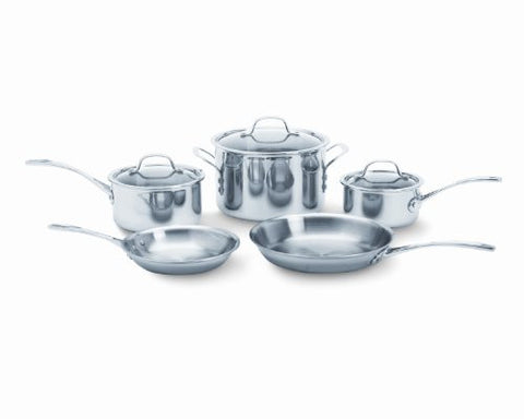 Calphalon Tri-Ply Stainless Steel 8-Piece Cookware Set