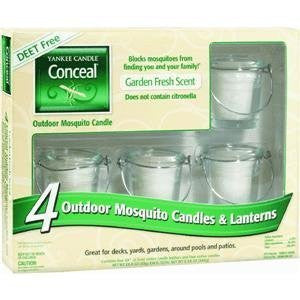 Yankee Candle Company Inc 1184462 Conceal Candle & Lantern Set 4 Piece
