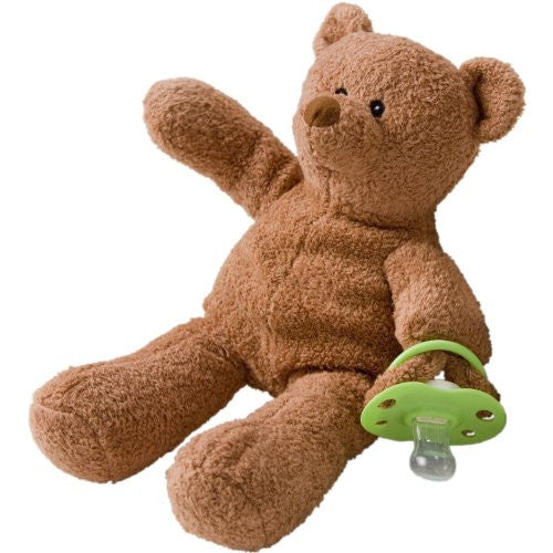 Binkibear The Original Pacifier, Classic Brown