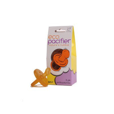 Ecopacifier 3pk Ortho 6m+