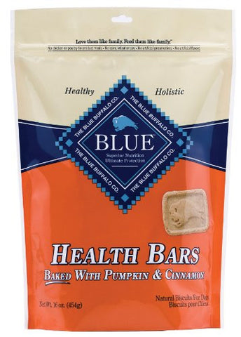 BLUE PUMPKIN & CINNAMON HEALTH BAR 16 OZ BG