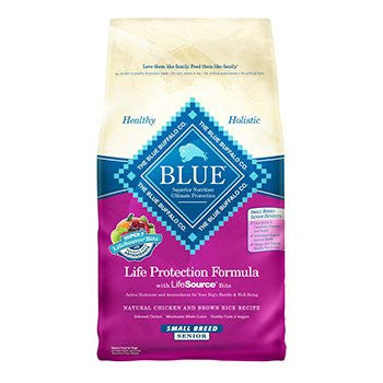 BLUE SNR CHICKEN, BROWN RC, OATMEAL SM BRD 6LB BG