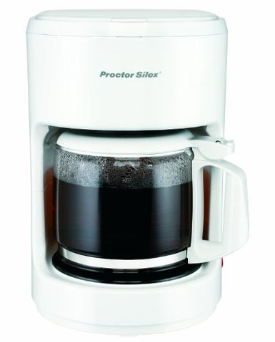 Proctor Silex 10-cup Coffeemaker White