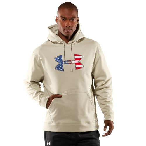 Big Flag Logo Tackle Twill Hoody - Desert Sand, Large