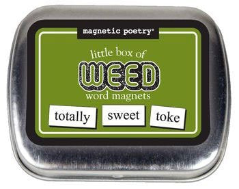 Magnetic Poetry: Little Box Of Weed Words