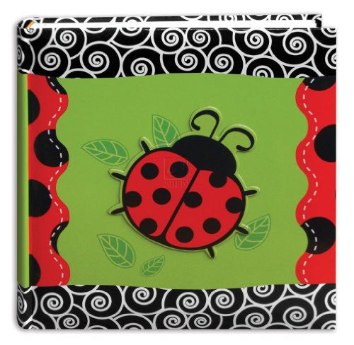 **3-D Applique Designer Bi-Directional Memo Albums, Lady Bug