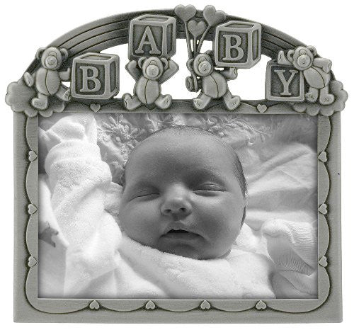 Rainbow Blocks Baby Picture Frame