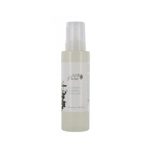 100% Pure Hydrating Body Wash - Eucalyptus Bath And Shower Gels (Size: 17 oz)