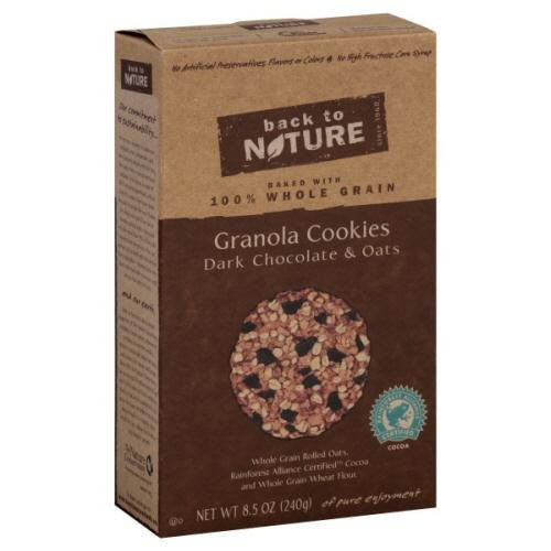 Back to Nature Dark Chocolate N Oats Granola Cake 8.5 OZ