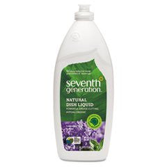 Seventh Generation 22734 Natural Dishwashing Liquid, Lavender Floral & Mint, 25 oz. Bottle