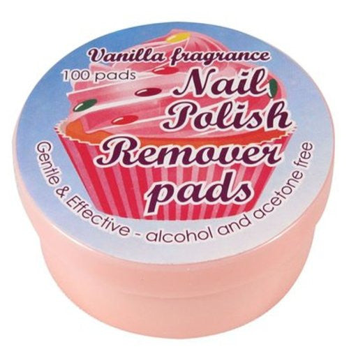 Cupcake Nail Polish Remover Pads - Large (100 pads)