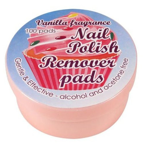 Cupcake Nail Polish Remover Pads - Large (100 pads)