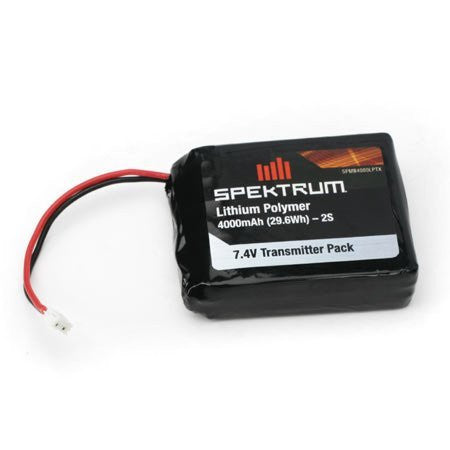 4000mAh LiPo Transmitter Battery: DX7s, DX8