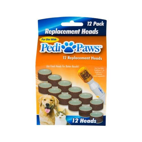 PediPaws Replacement Heads 12 pack