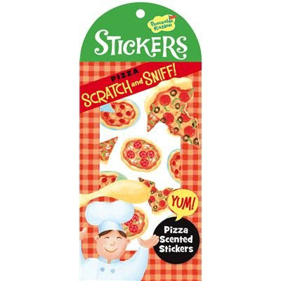PIZZA SCRATCH & SNIFF STICKERS