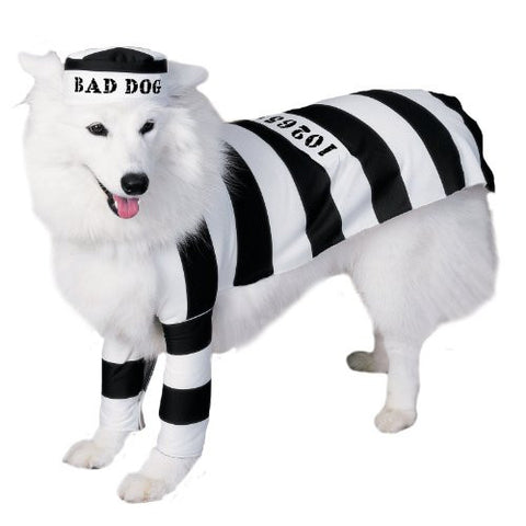 Prisoner Pet Costume - Medium