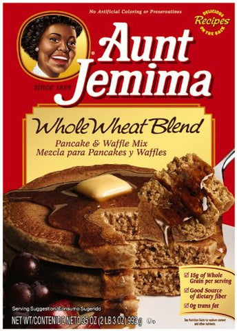 Aunt Jemima Pancake Mix Whole Wheat Blend 35.0 OZ