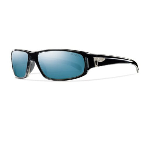 Precept Black with Polarized Blue Mirror Lens