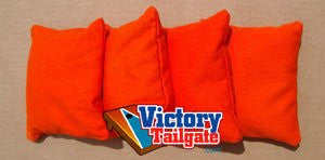 4 Standard Orange Cornhole Bags